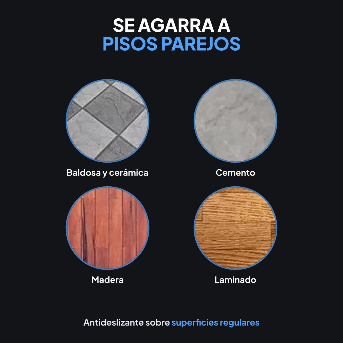 Silenzo bases antivibración para lavadora