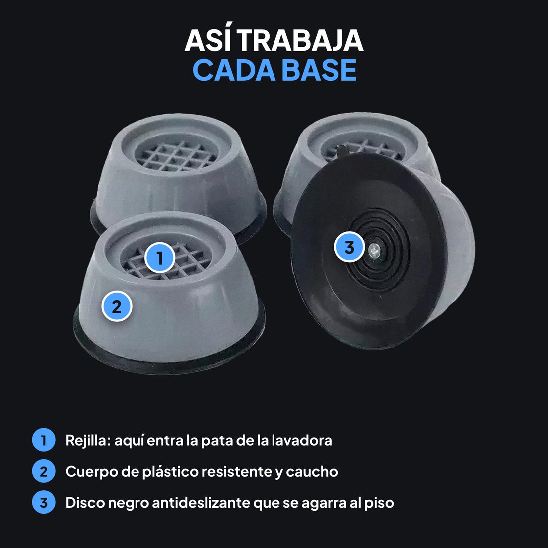 El retumbe baja por la pata
