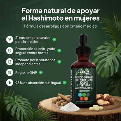 Forma natural de apoyar el Hashimoto