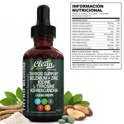 Información nutricional de Thyro Bloom